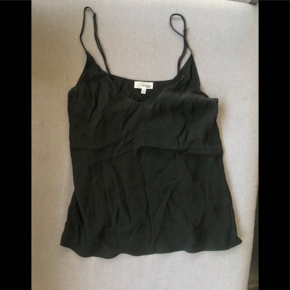 Wilfred Tops - Wilfred free army green silk top